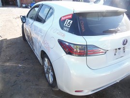 2011 Lexus CT200h White 1.8L AT #Z22794